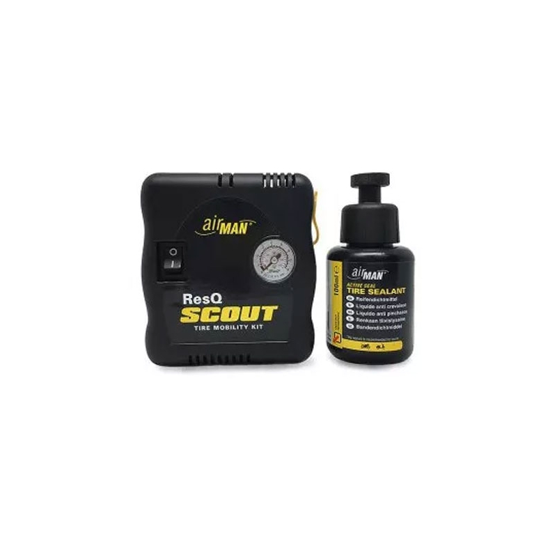 Kit riparazione pneumatici semiautomatico airMAN ResQ Scout VO 100 ml
