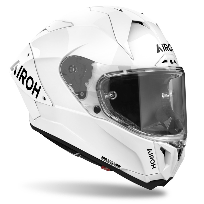 Casco integrale da moto Airoh GP800 FIM Carbon bianco