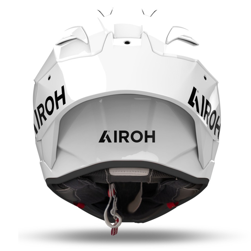 Casco integrale da moto Airoh GP800 FIM Carbon bianco