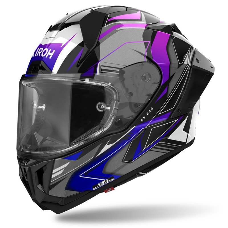 Casco integrale da moto Airoh GP800 Must blu