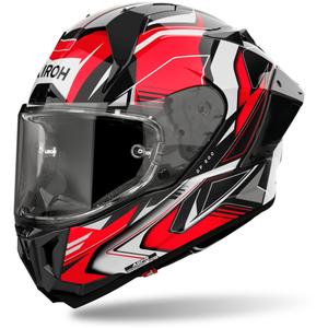 Casco integrale da moto Airoh GP800 Must rosso
