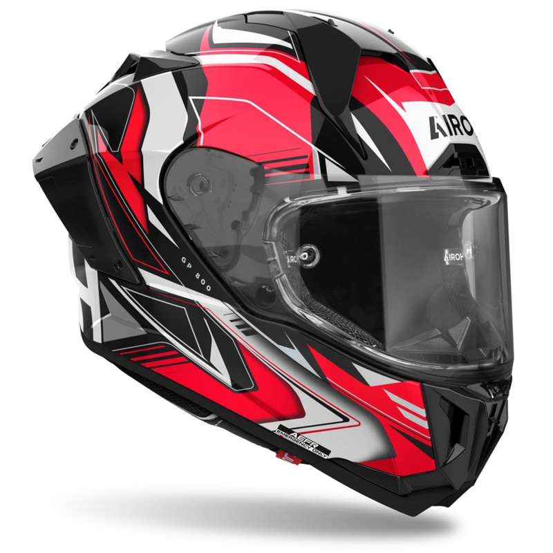 Casco integrale da moto Airoh GP800 Must rosso
