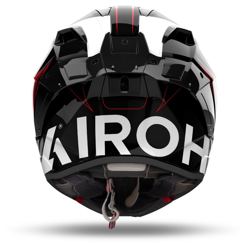 Casco integrale da moto Airoh GP800 Must rosso