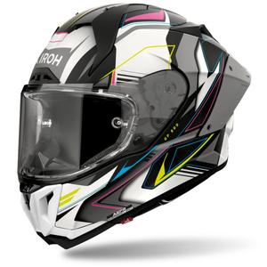 Casco integrale da moto Airoh GP800 Must multicolore opaco