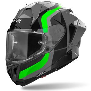 Casco integrale da moto Airoh GP800 Competition verde fluo