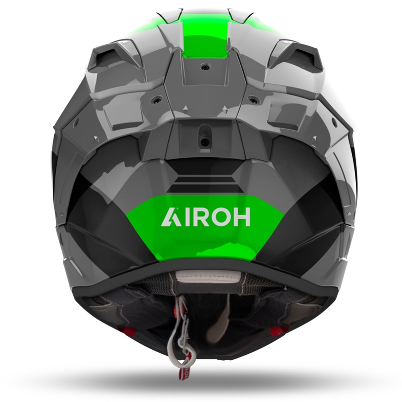 Casco integrale da moto Airoh GP800 Competition verde fluo