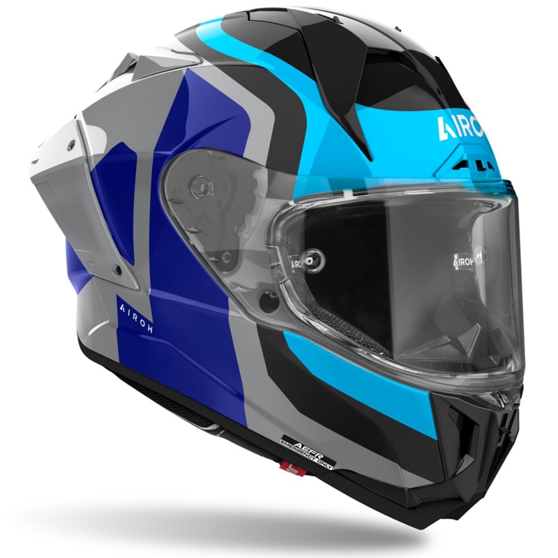 Casco integrale da moto Airoh GP800 Competition blu