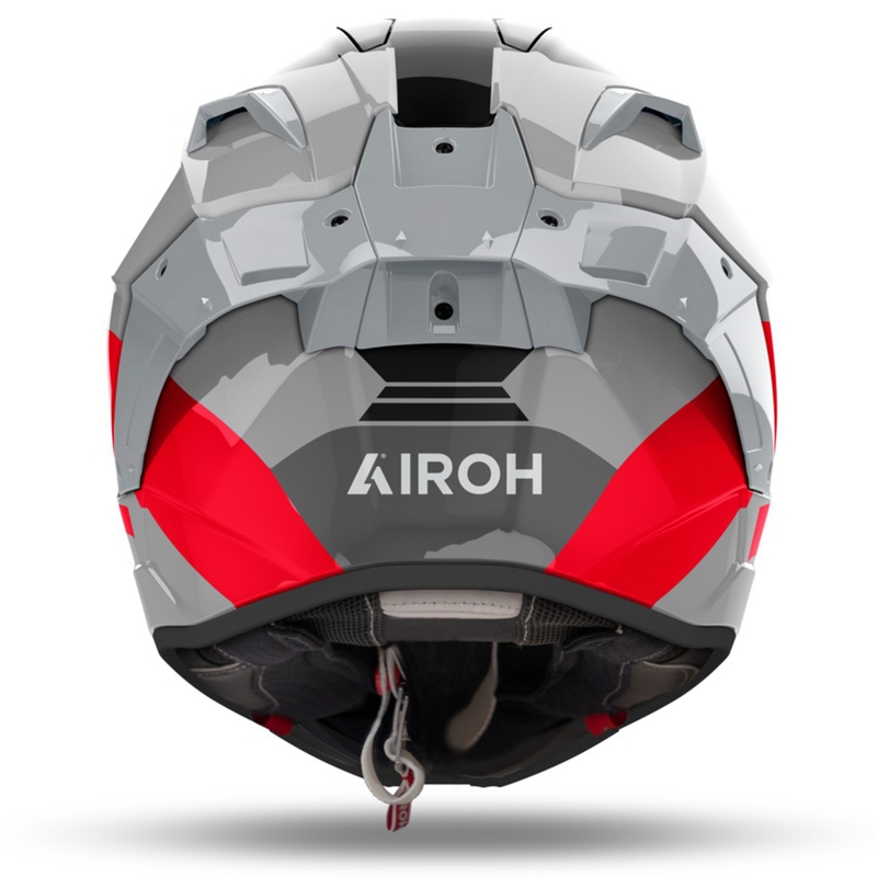 Casco integrale da moto Airoh GP800 Competition rosso