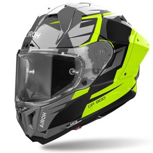 Casco integrale da moto Airoh GP800 Master giallo
