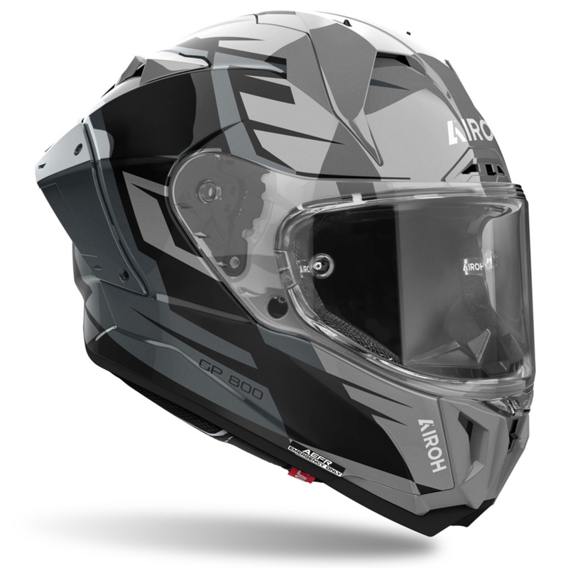 Casco integrale da moto Airoh GP800 Master metallizzato