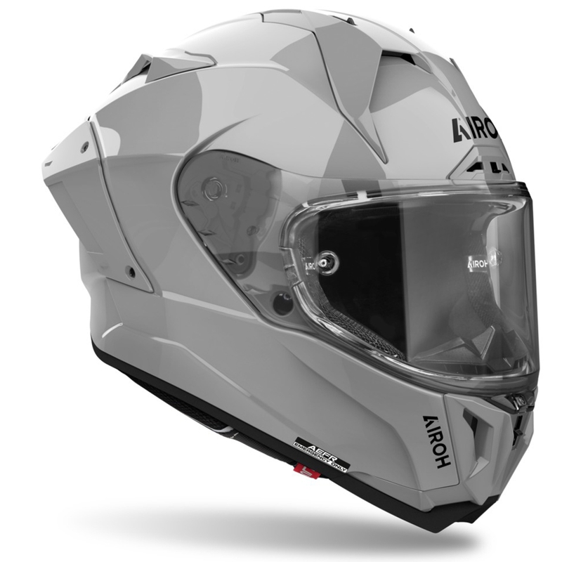 Casco integrale da moto Airoh GP800 Color grigio cemento