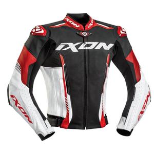 Bunda na motorku IXON Vortex 2 černo-bílo-červená výprodej