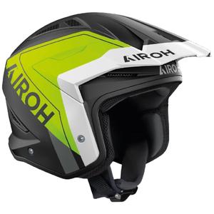 Casco da moto trial Airoh TRR 2 Hunt giallo opaco