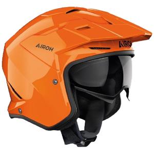Casco da moto trial Airoh Kombakt Colore arancione