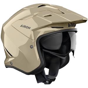 Casco da moto trial Airoh Kombakt Color moka