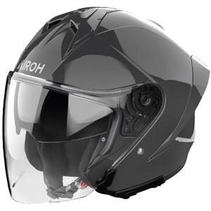 Casco da moto Airoh H21 Color Open Face Grigio scuro