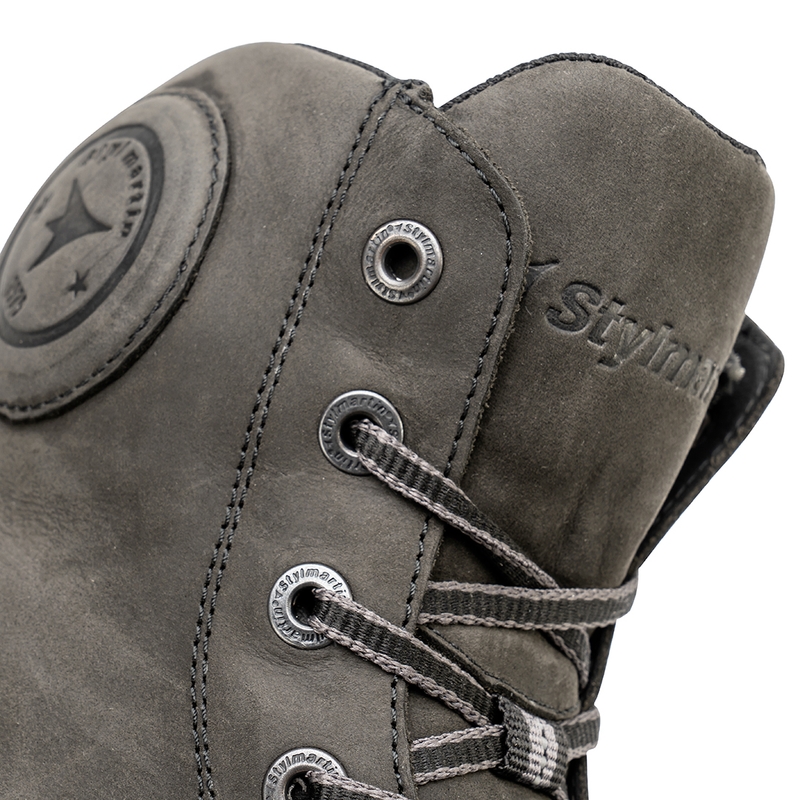 Stivali da moto Stylmartin Tank WP grigio scuro