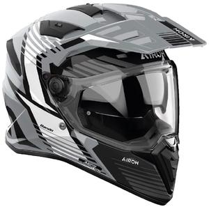 Casco moto enduro Airoh Bandit Spicy grigio