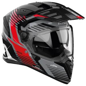Casco moto enduro Airoh Bandit Spicy rosso