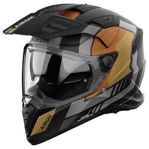 Casco da moto Airoh Bandit Horn Enduro Oro opaco