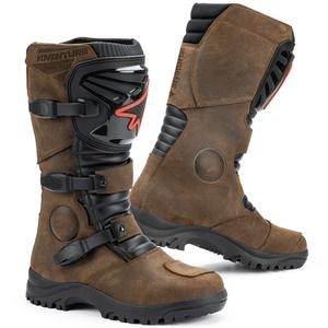 Stivali da moto Stylmartin Overlander WP marrone