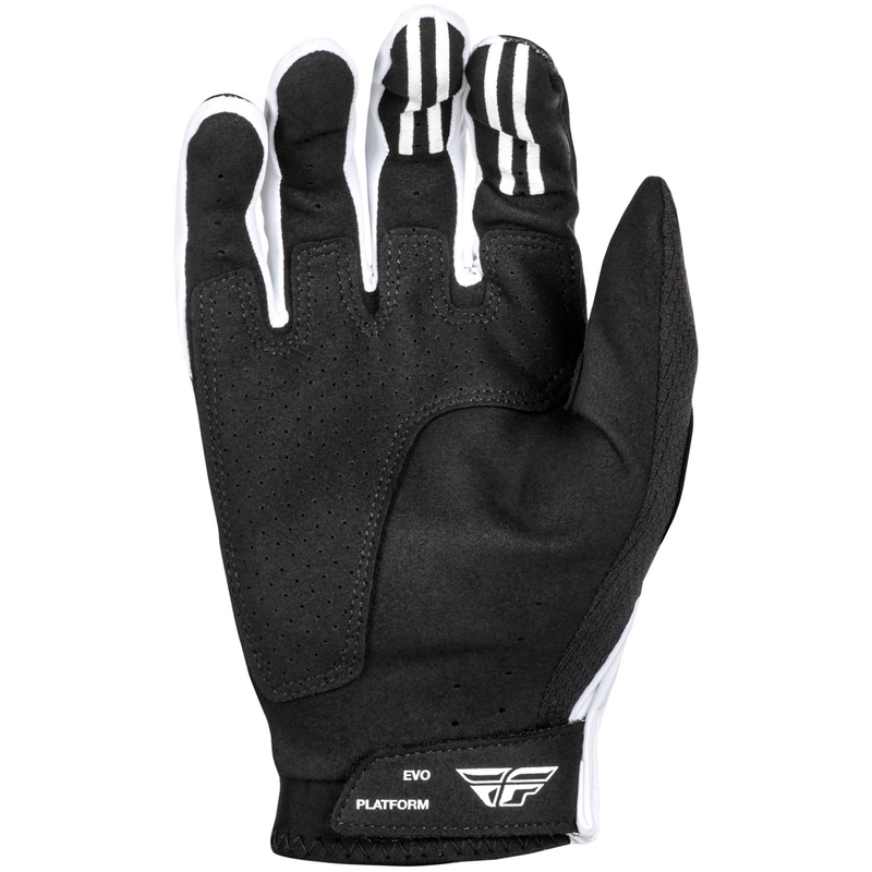 Guanti da motocross FLY Racing Evolution DST nero-bianco