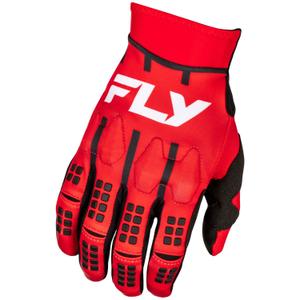 Guanti da motocross FLY Racing Evolution DST rosso-bianco-nero