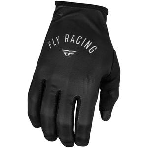 Guanti da motocross da donna FLY Racing Lite nero-grigio