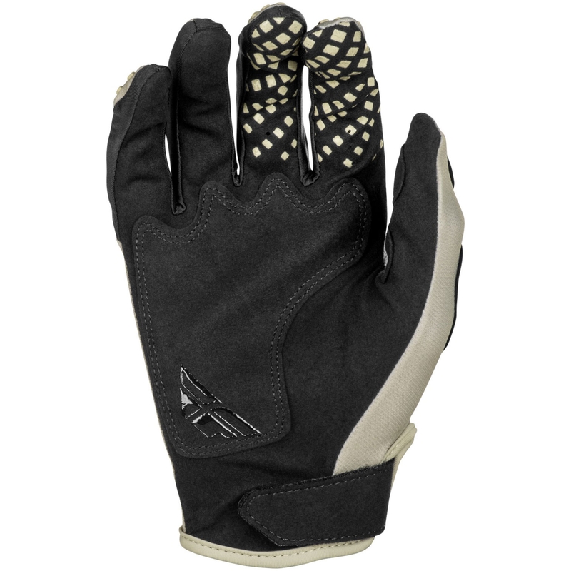 Guanti da motocross FLY Racing Kinetic Sym grigio-rosso-nero