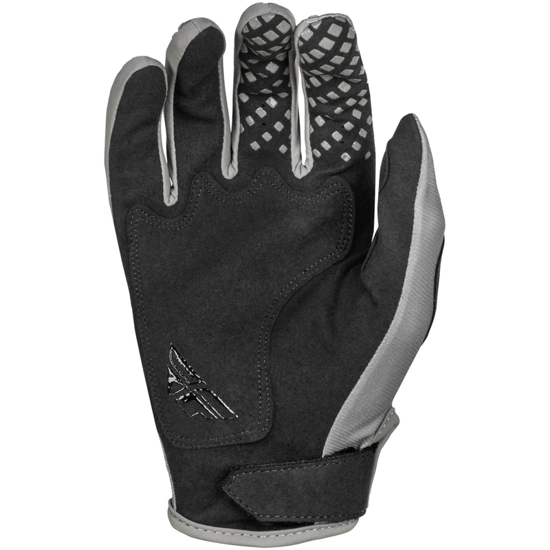 Guanti da motocross FLY Racing Kinetic Sym grigio-nero