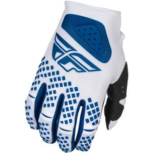 Guanti da motocross FLY Racing Kinetic Center bianco-blu