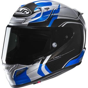 Casco integrale da moto HJC RPHA 12 Lawin grigio-blu-nero