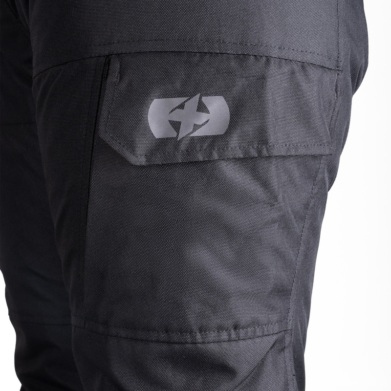 Pantaloni da moto da donna Oxford Spartan WP neri
