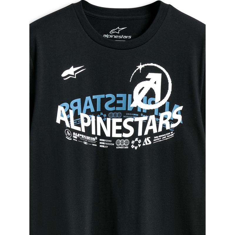 Maglietta Alpinestars Semicercle CSF nera