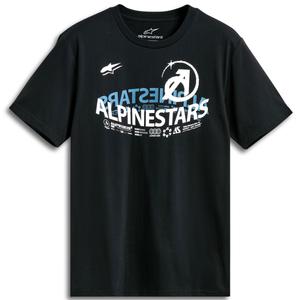Maglietta Alpinestars Semicercle CSF nera