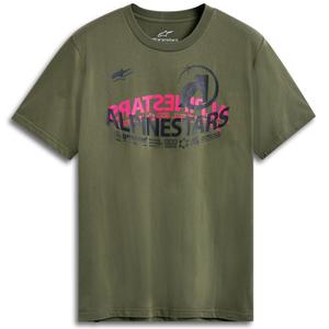 Maglietta Alpinestars Semicercle CSF verde