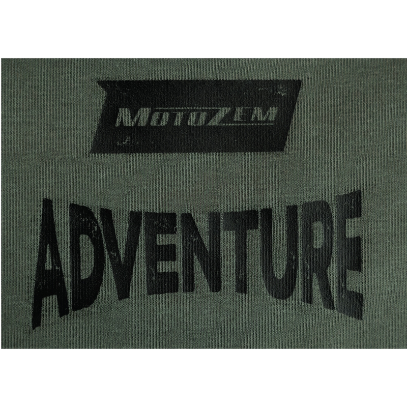 Maglietta Motozem Adventure verde