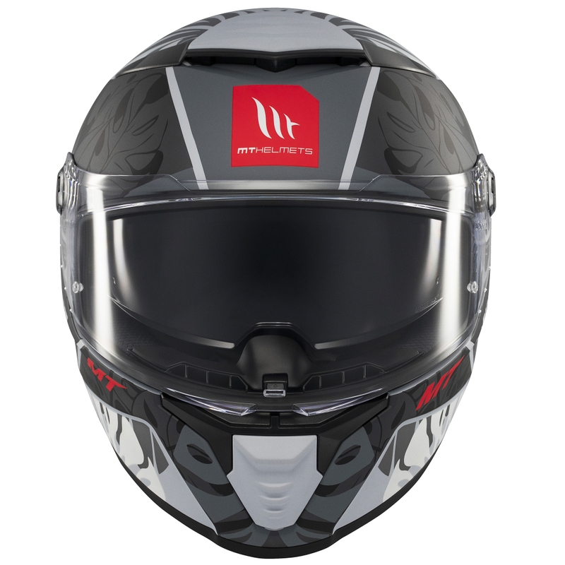 Casco integrale da moto MT Thunder 4 SV Rainforest nero-bianco