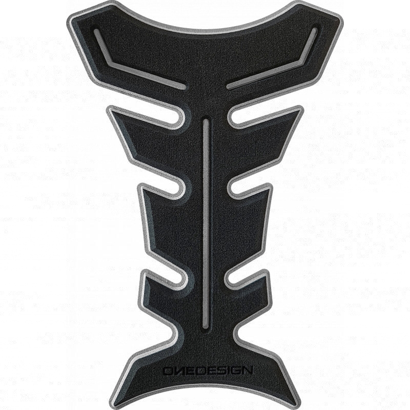 Adesivo serbatoio carburante Stampa Nero nero-grigio