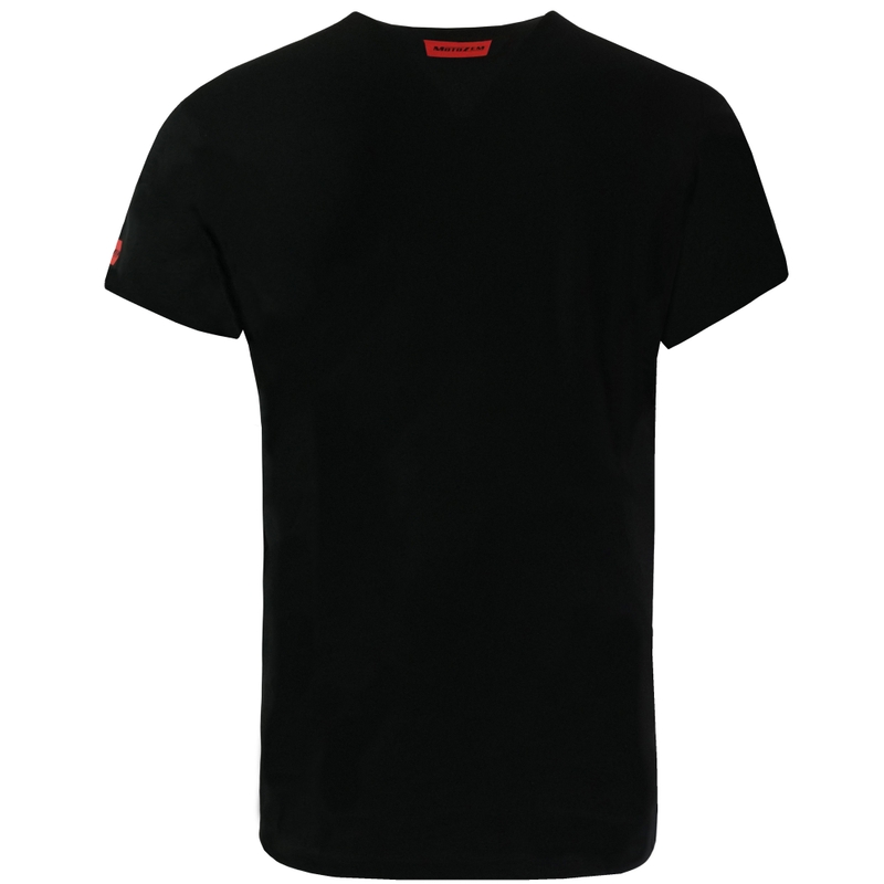 MotoZem Le moto sono la nostra passione T-shirt nera