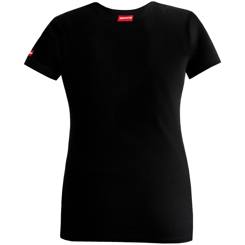 Maglietta da donna MotoZem Girl nera