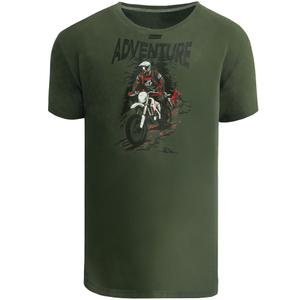 Maglietta Motozem Adventure verde
