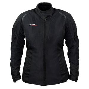 Giacca da moto da donna Roleff Mesh nera