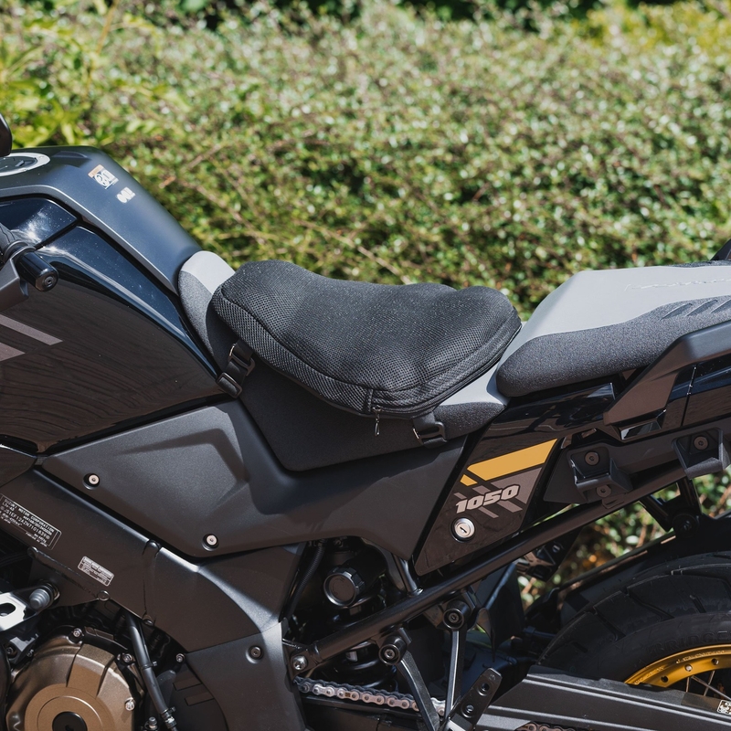 Oxford Air Seat Adventure e Touring cuscino gonfiabile per sedile nero