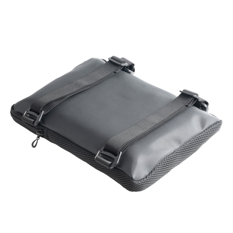 Oxford Air Seat Pillion e cuscino gonfiabile nero Enduro sopra il sedile del passeggero