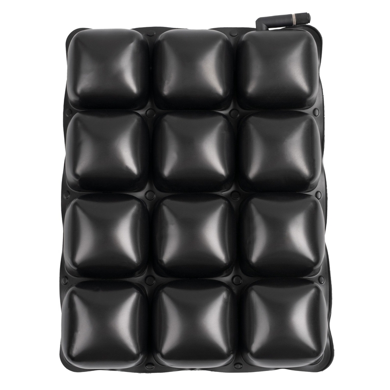 Oxford Air Seat Pillion e cuscino gonfiabile nero Enduro sopra il sedile del passeggero