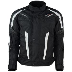 Giacca da moto Roleff Kodra RO546 nero-bianco