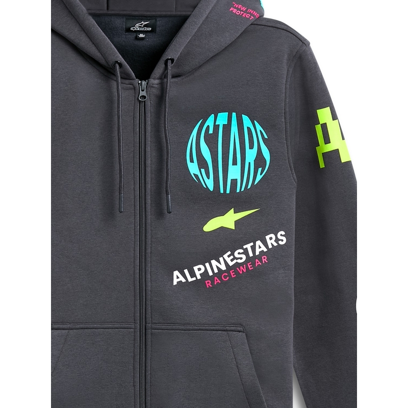 Felpa con cappuccio Alpinestars Varigate grigio scuro