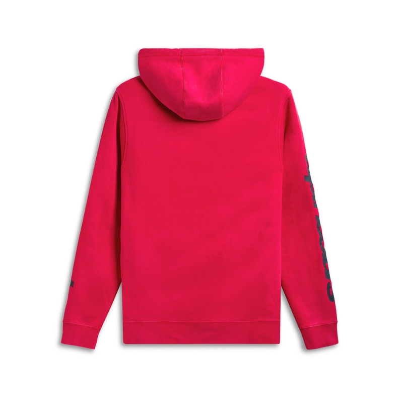 Felpa con cappuccio Alpinestars Unbound rossa