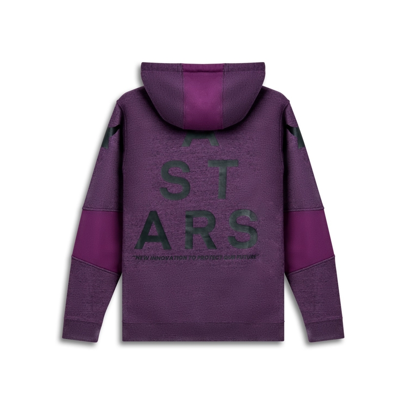 Felpa con cappuccio Alpinestars Perpetuate viola